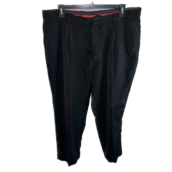 Midtown Man Pants Dress Suit Long Pull On Tuxedo Pleated Straight Leg Trousers - Picture 1 of 9